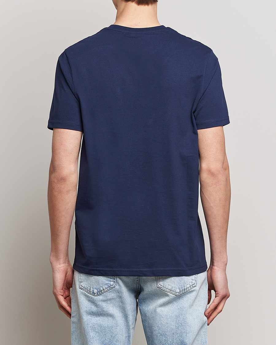Men | T-Shirts | Lyle & Scott | Crew Neck Organic Cotton T-Shirt Dark Navy
