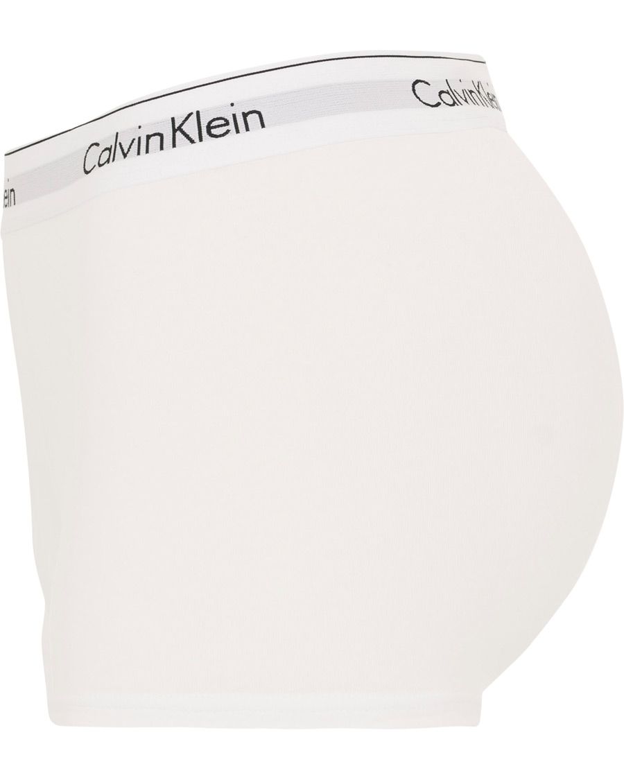 Men | Underwear & Socks | Calvin Klein | Modern Cotton Stretch Trunk 2-Pack White