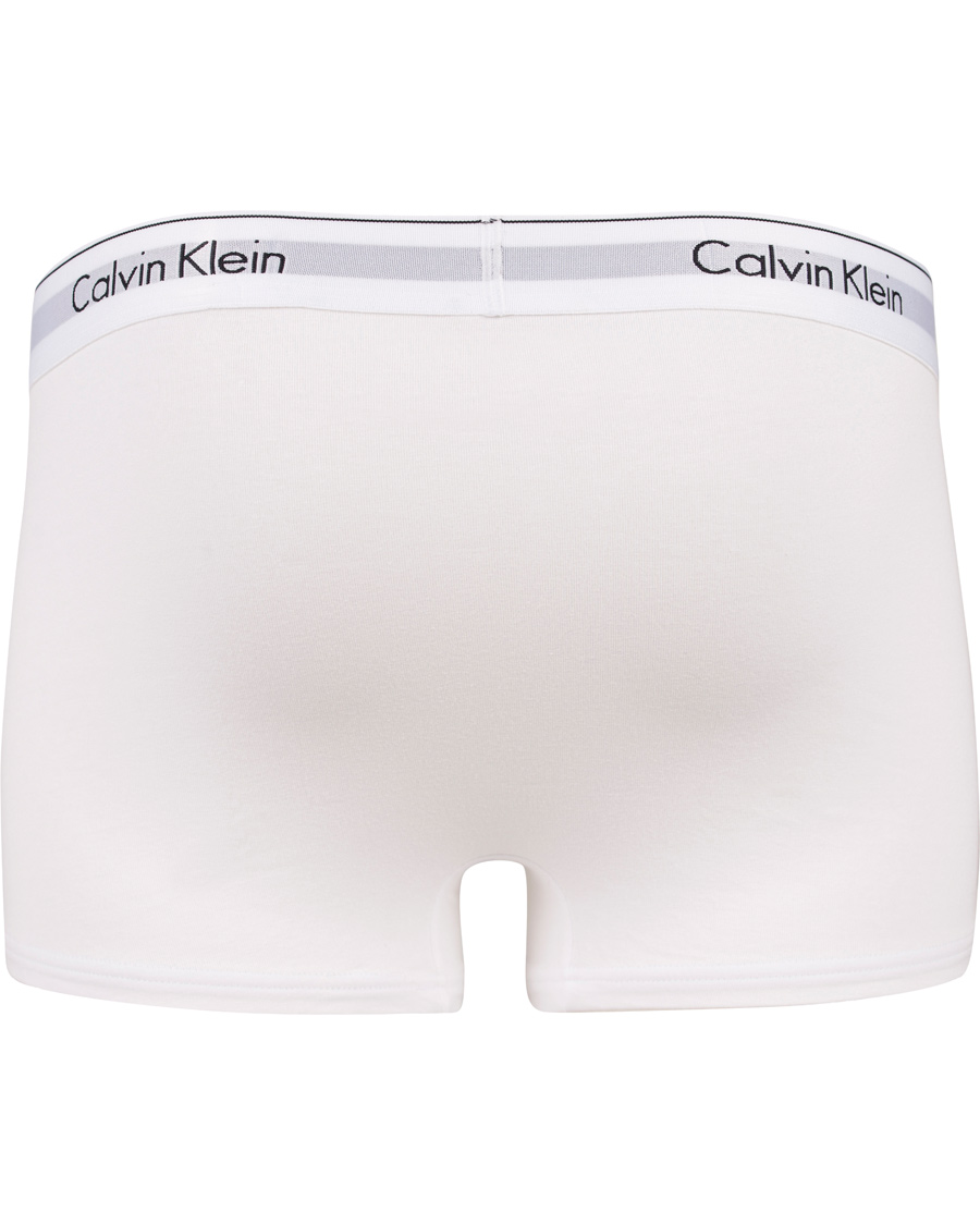 Men | Underwear & Socks | Calvin Klein | Modern Cotton Stretch Trunk 2-Pack White