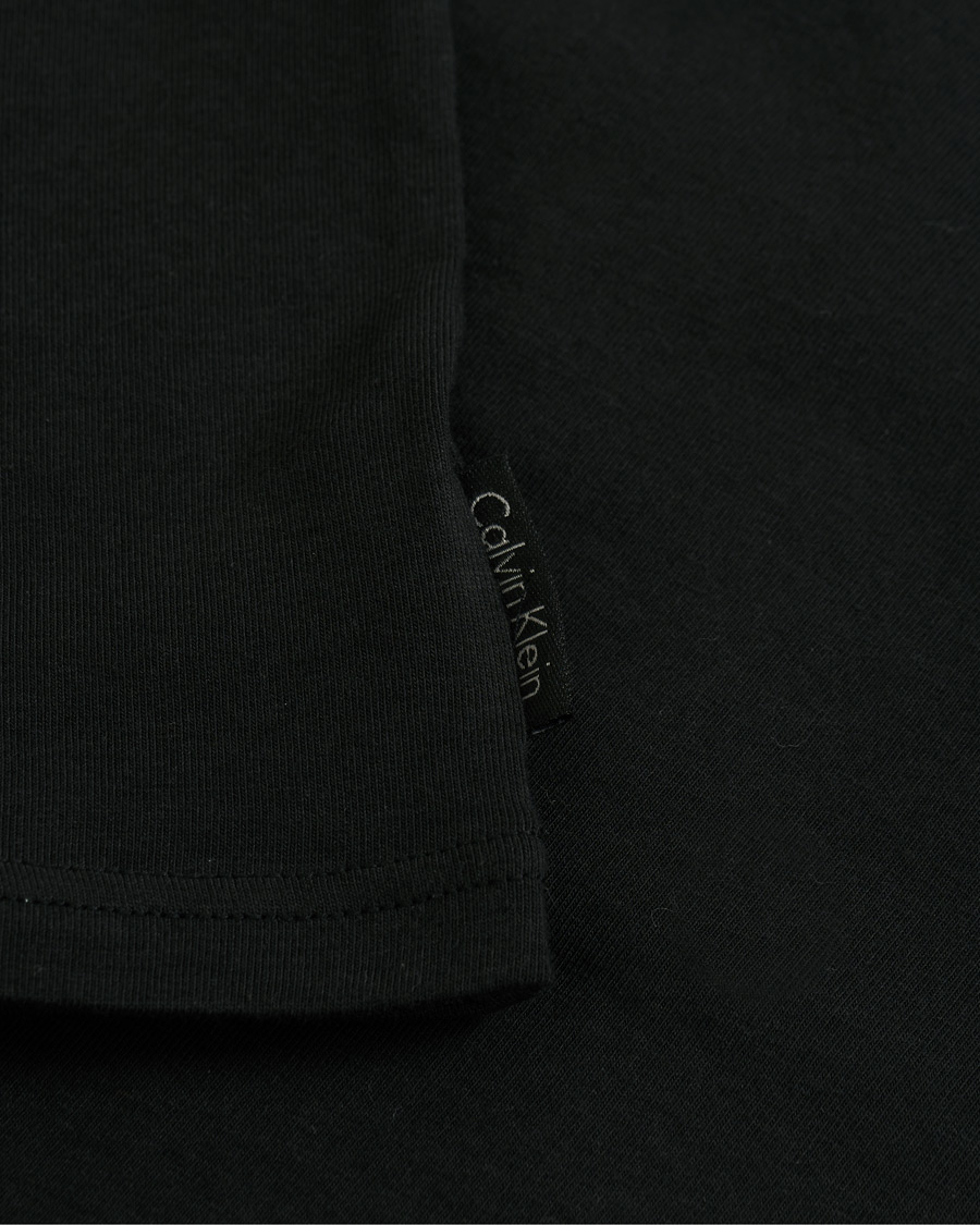 Men | T-Shirts | Calvin Klein | Cotton V-Neck Tee 2-Pack Black