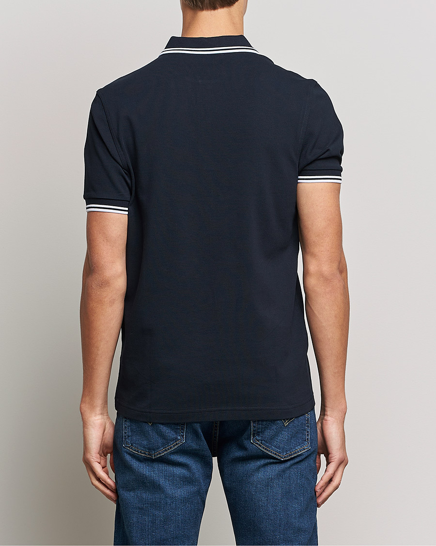 Men | Polo Shirts | Fred Perry | Twin Tipped Polo Shirt Navy/White