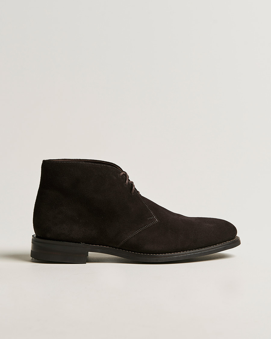 Men | Boots | Loake 1880 | Pimlico Chukka Boot Dark Brown Suede