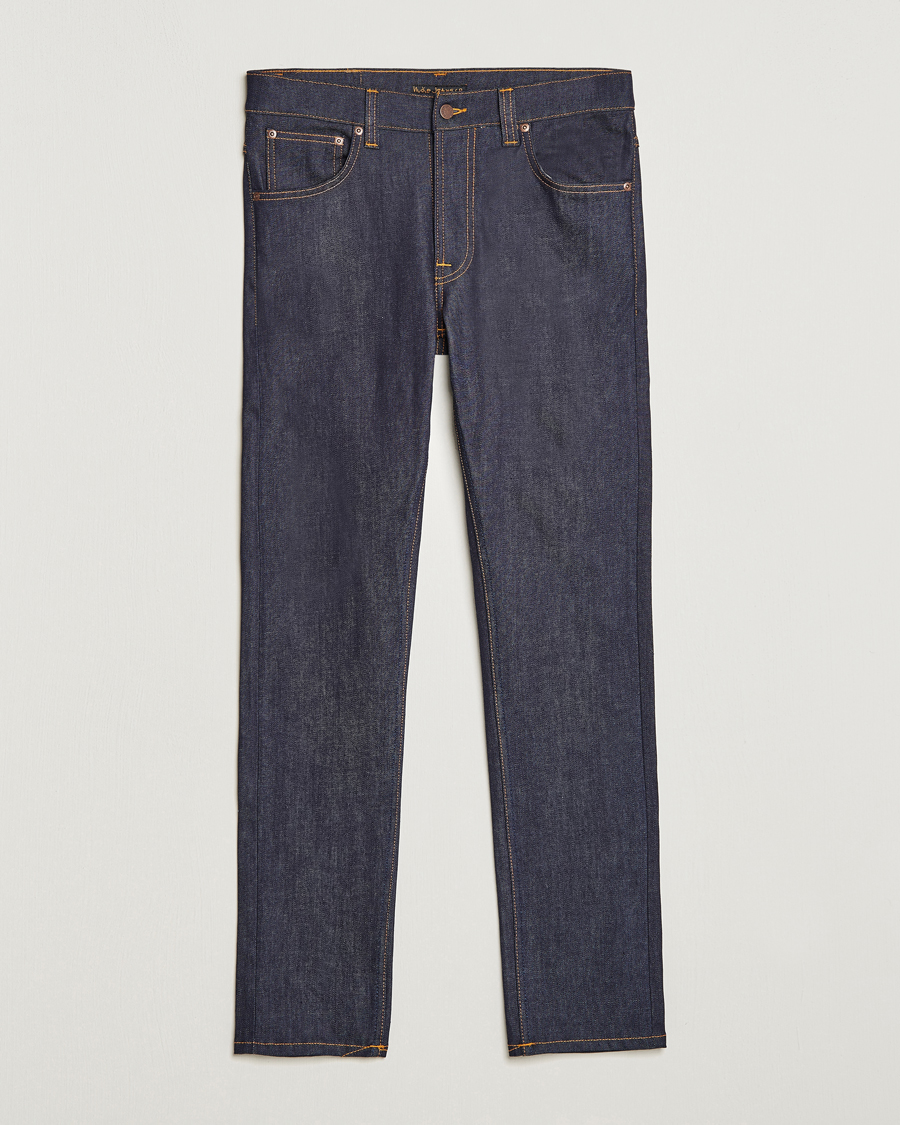 Men | Contemporary Creators | Nudie Jeans | Lean Dean Organic Slim Fit Stretch Jeans Dry 16 Dips