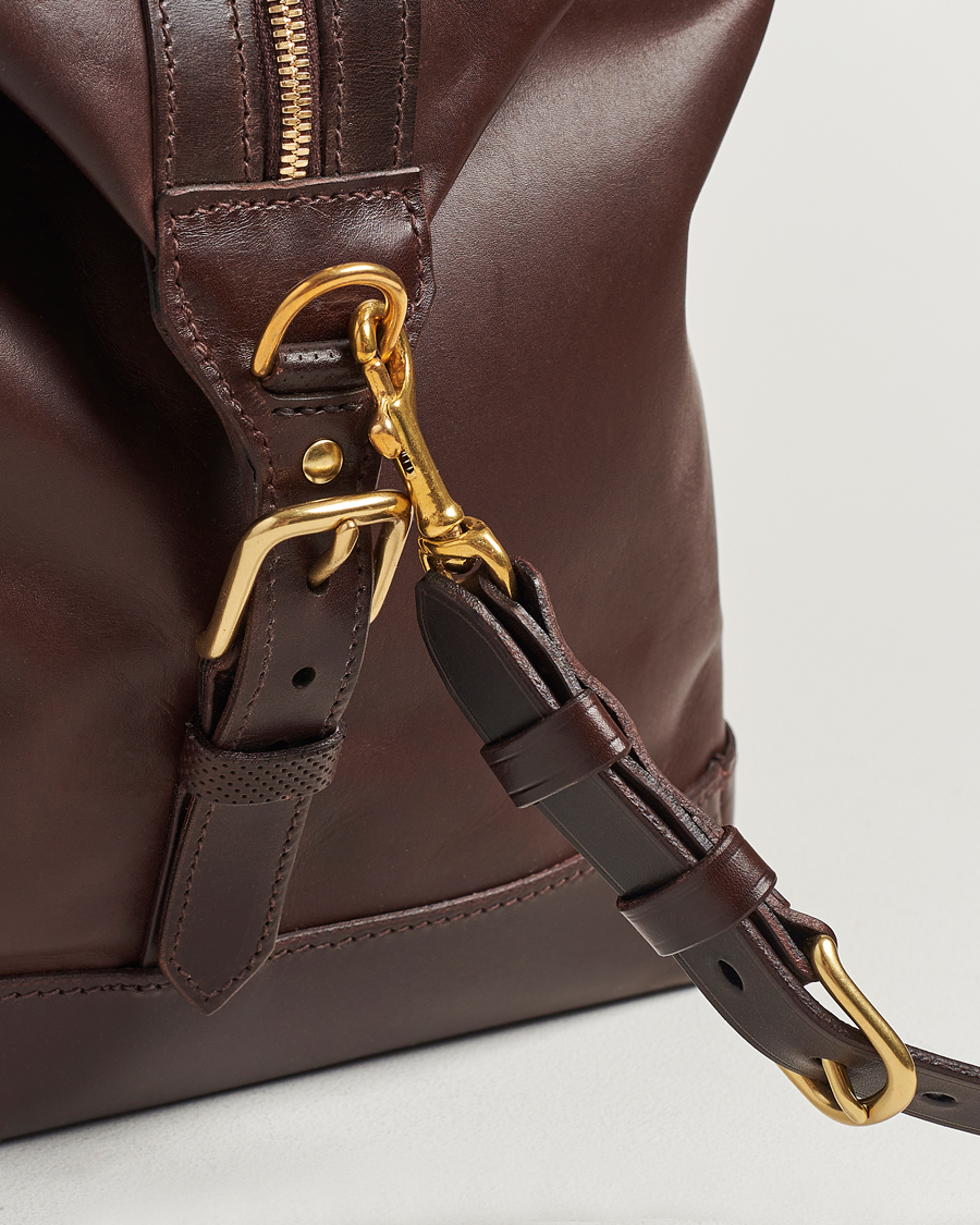 Men | Bags | Tärnsjö Garveri | TG1873 Weekender Large Dark Brown