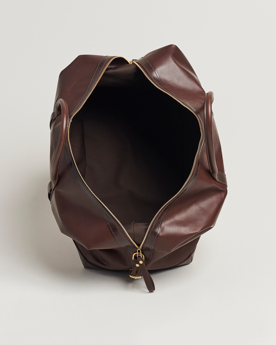 Men | Bags | Tärnsjö Garveri | TG1873 Weekender Large Dark Brown