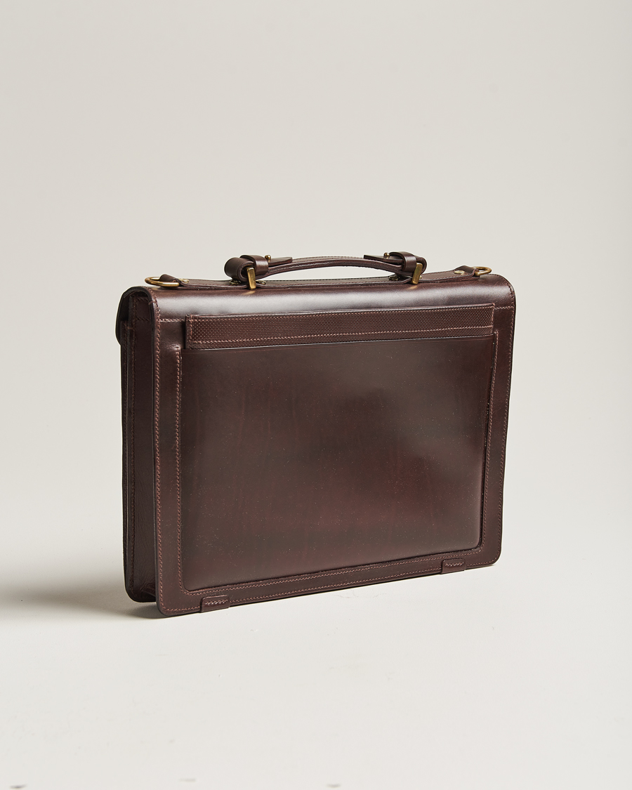 Men | Bags | Tärnsjö Garveri | TG1873 Briefcase Dark Brown