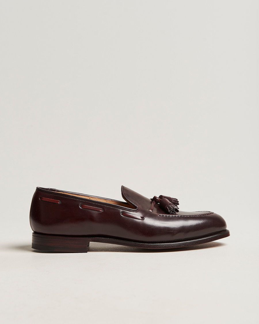 Men | Crockett & Jones Cavendish Tassel Loafer Burgundy Cordovan | Crockett & Jones | Cavendish Tassel Loafer Burgundy Cordovan