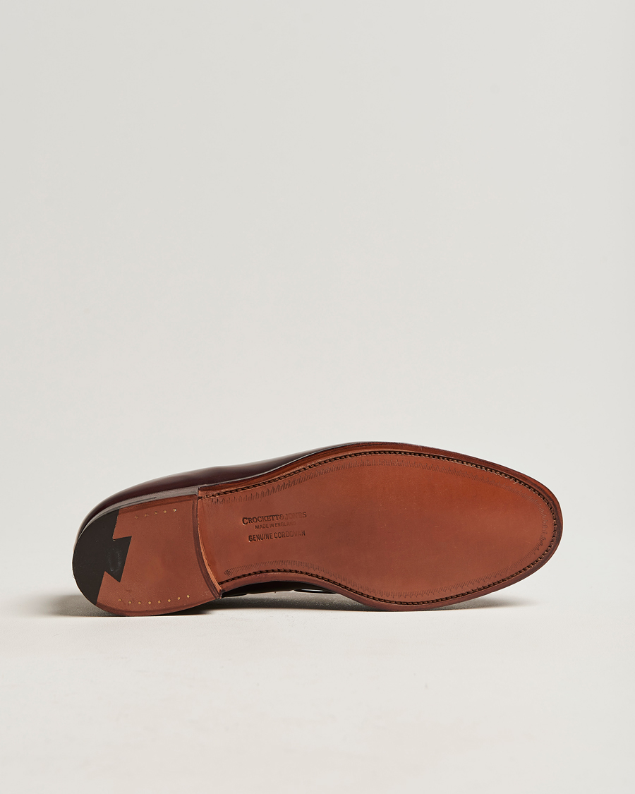 Men | Crockett & Jones Cavendish Tassel Loafer Burgundy Cordovan | Crockett & Jones | Cavendish Tassel Loafer Burgundy Cordovan