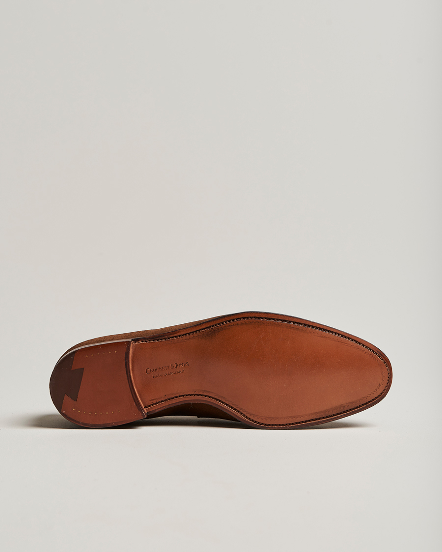 Men | Loafers | Crockett & Jones | Sydney Loafer Snuff Suede