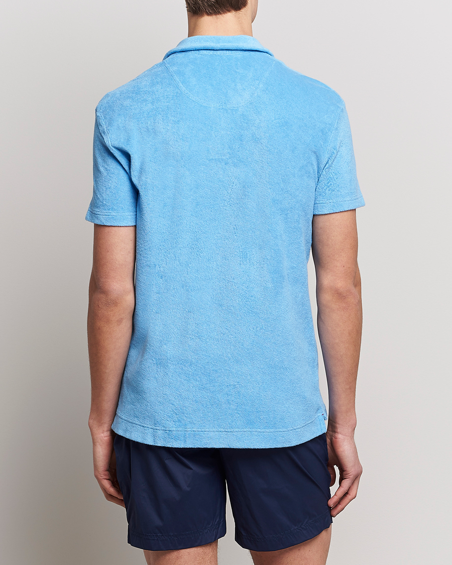 Men | Polo Shirts | Orlebar Brown | Terry Polo Riviera