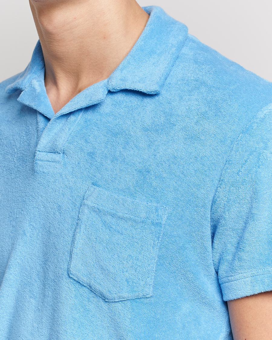Men | Polo Shirts | Orlebar Brown | Terry Polo Riviera