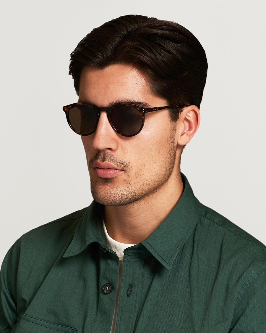 Men | Round Frame Sunglasses | Polo Ralph Lauren | 0PH4110 Round Sunglasses Havana