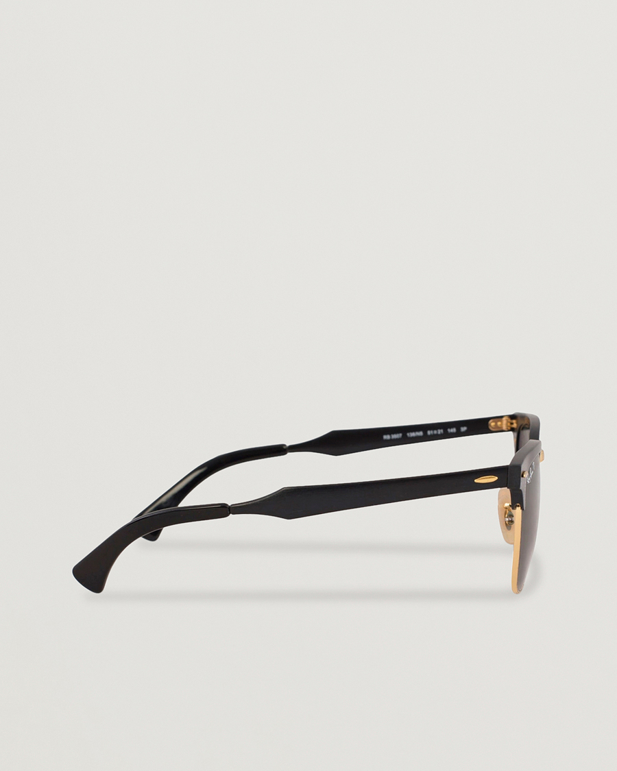 Men | Sunglasses | Ray-Ban | 0RB3507 Clubmaster Sunglasses Black Arista/Polar Green