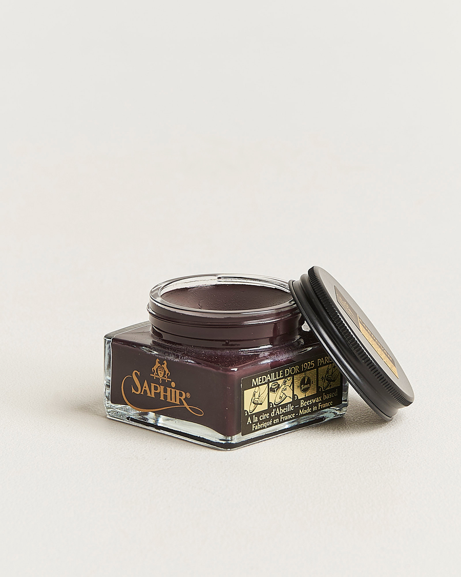 Men | Shoe Care | Saphir Medaille d'Or | Cordovan Creme 75 ml Burgundy