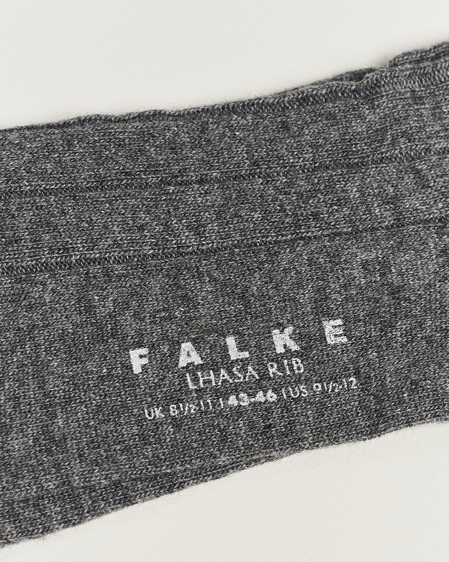 Men | Underwear & Socks | Falke | Lhasa Cashmere Socks Light Grey