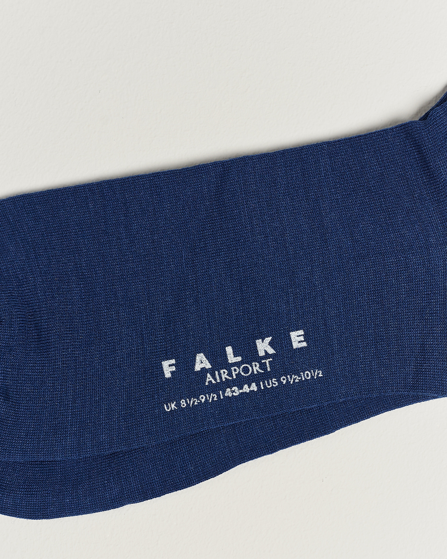 Men | Underwear & Socks | Falke | Airport Socks Indigo Blue