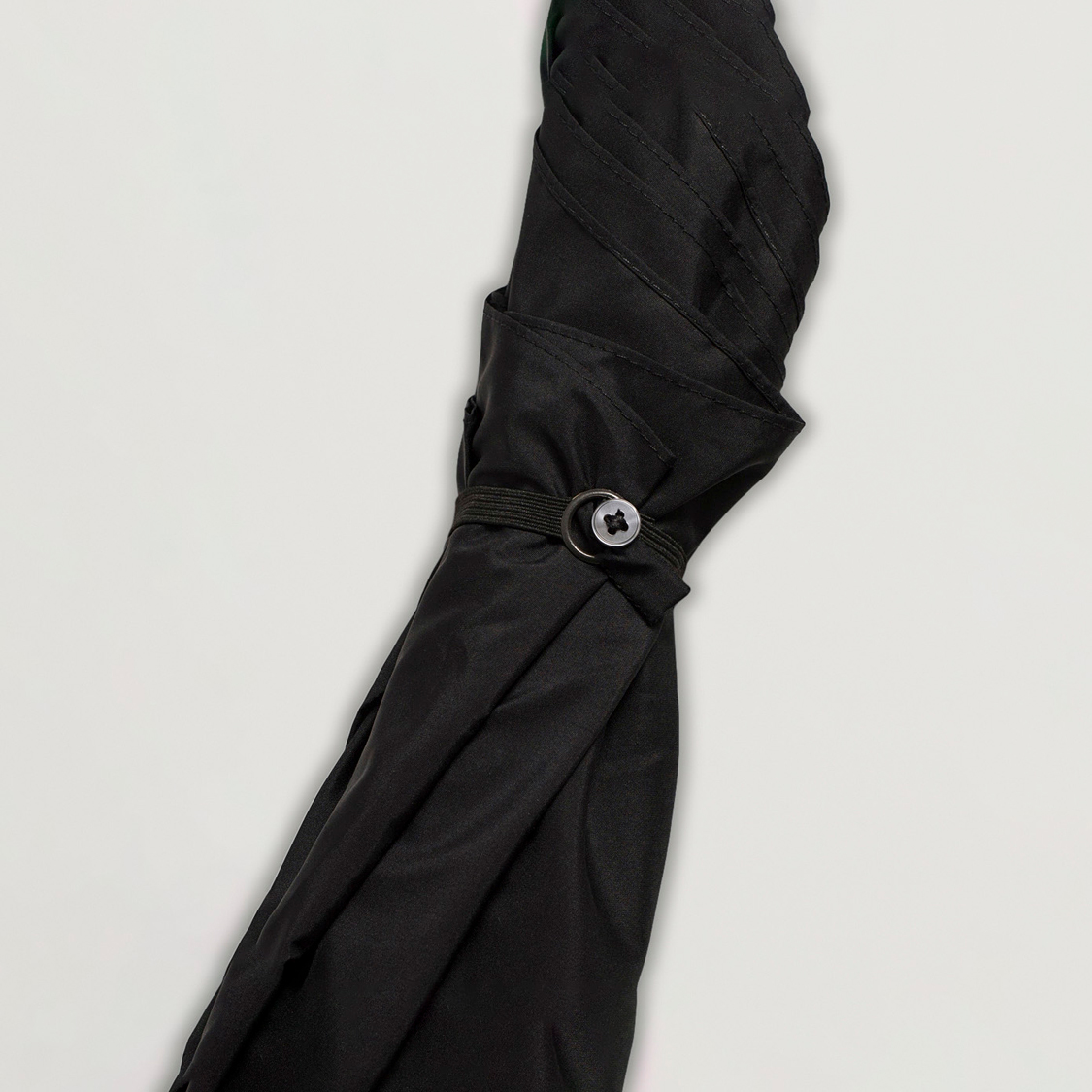 Men | Umbrellas | Fox Umbrellas | Polished Cherrywood Solid Umbrella Black