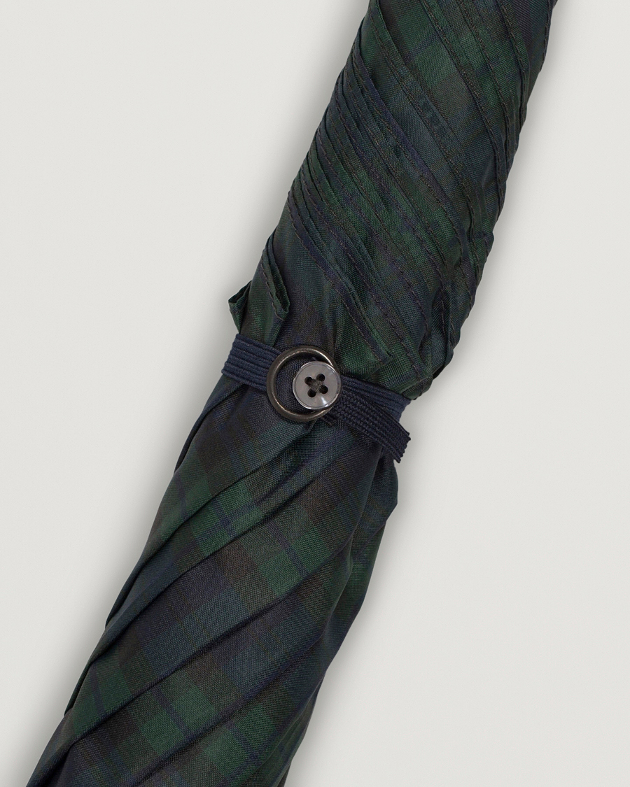 Men | Umbrellas | Fox Umbrellas | Hardwood Umbrella Blackwatch Tartan