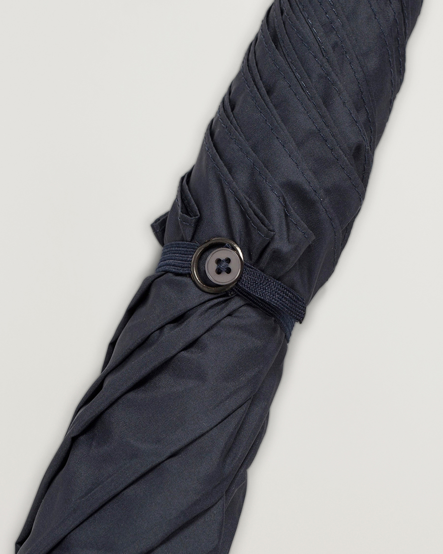 Fox Umbrellas Brown Rabbit Umbrella Navy at CareOfCarl.com