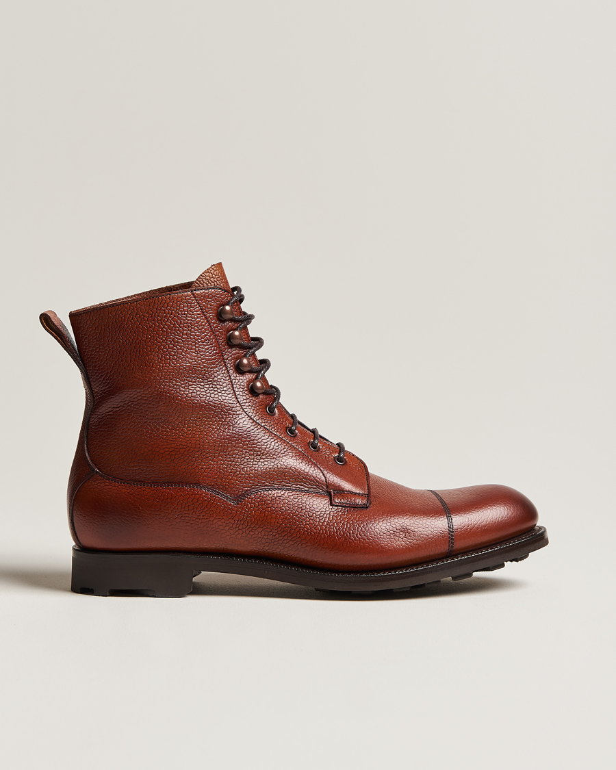 Men | Boots | Edward Green | Galway Ridgeway Boot Rosewood Country Calf