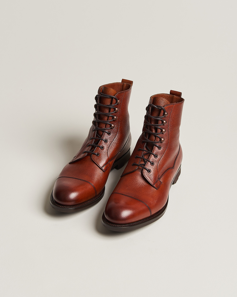 Men | Boots | Edward Green | Galway Ridgeway Boot Rosewood Country Calf