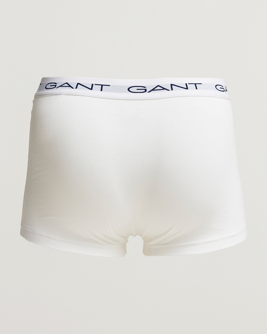 Men | Underwear & Socks | GANT | 3-Pack Trunk Boxer White