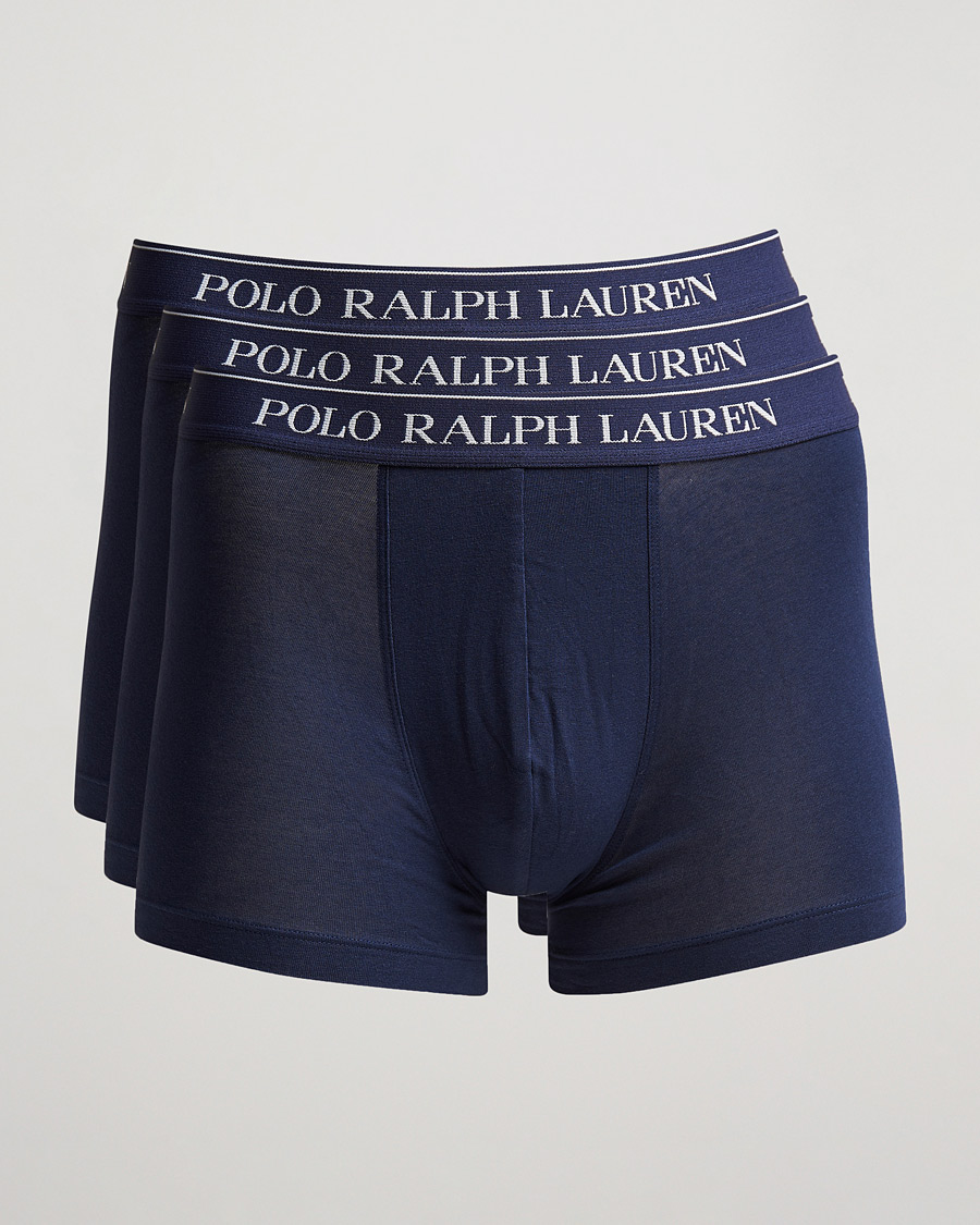 Men | Wardrobe basics | Polo Ralph Lauren | 3-Pack Trunk Navy