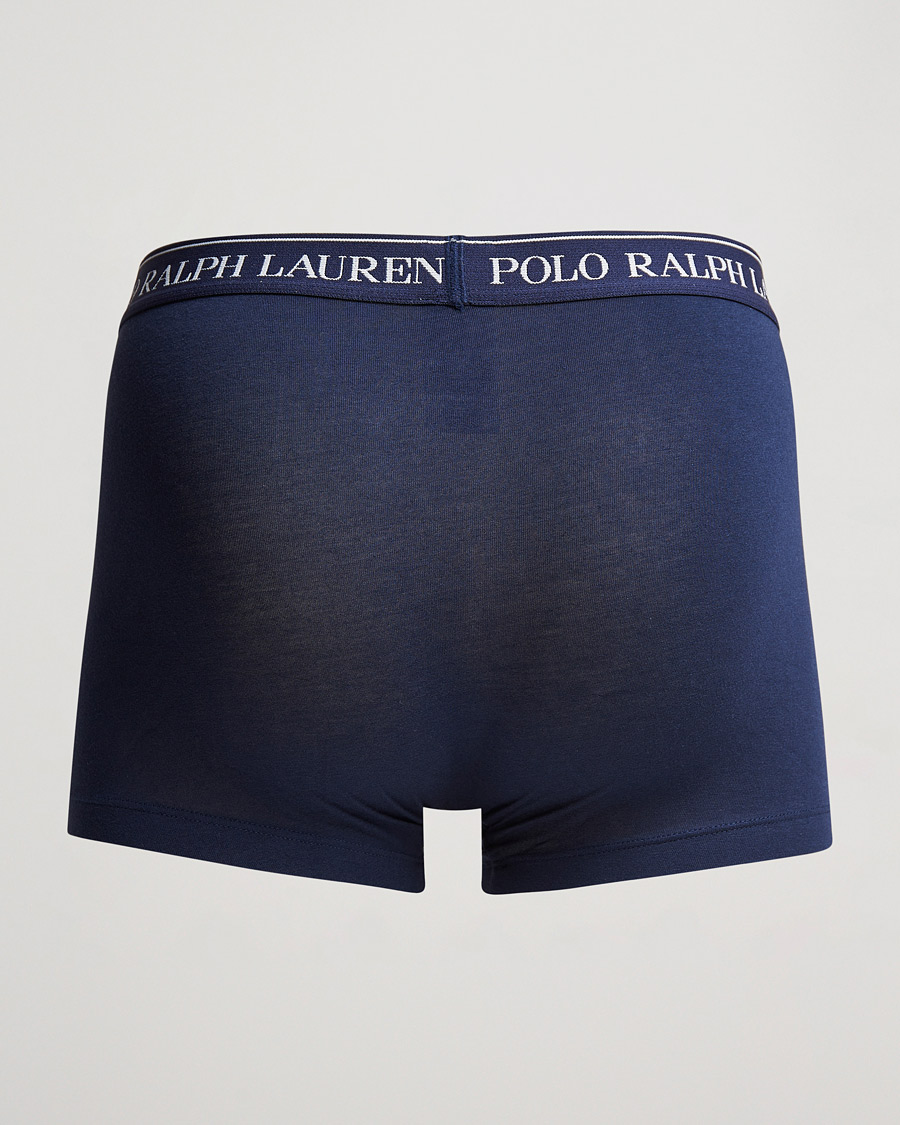 Men | Underwear & Socks | Polo Ralph Lauren | 3-Pack Trunk Navy