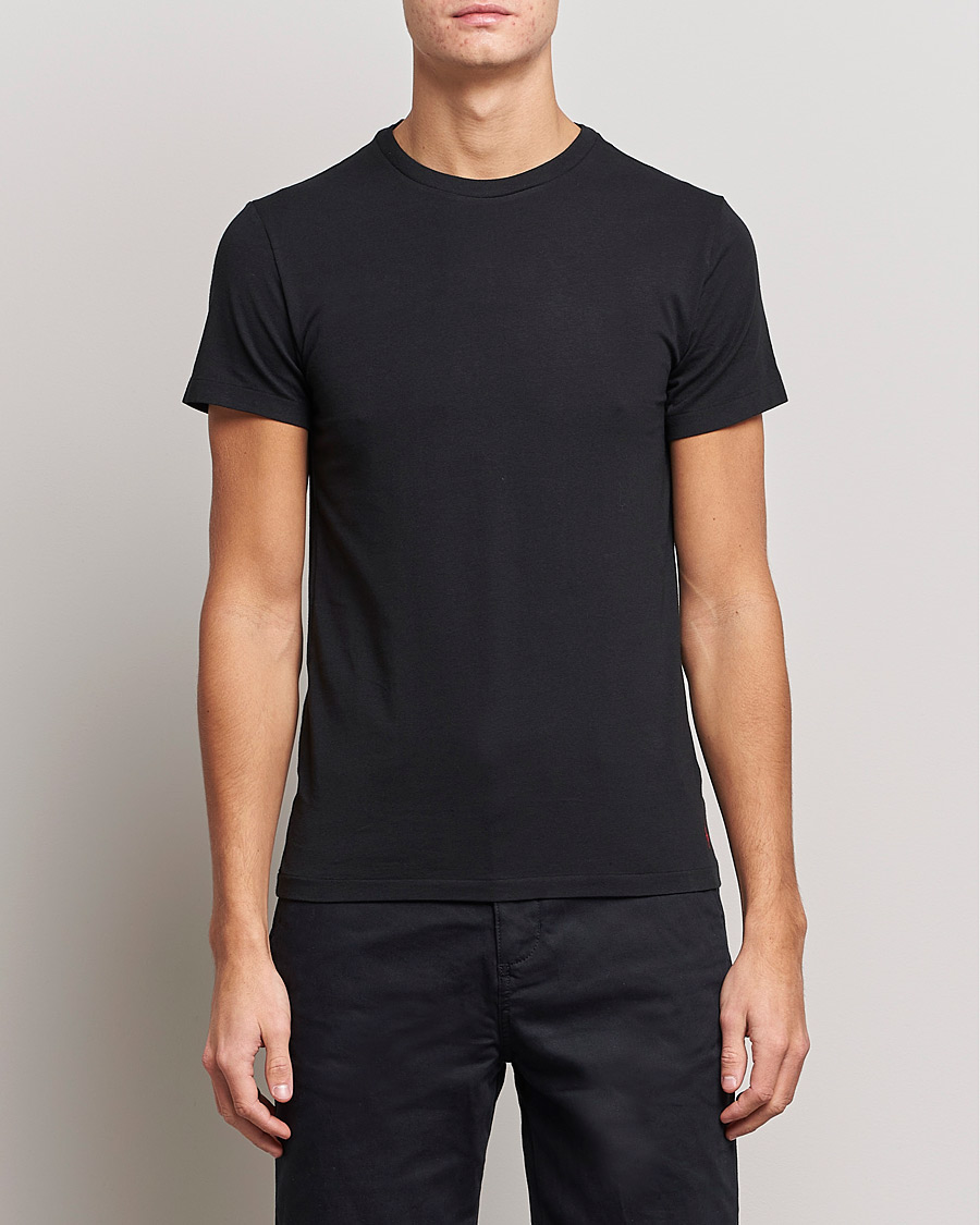 Men | Black t-shirts | Polo Ralph Lauren | 2-Pack Cotton Stretch Polo Black