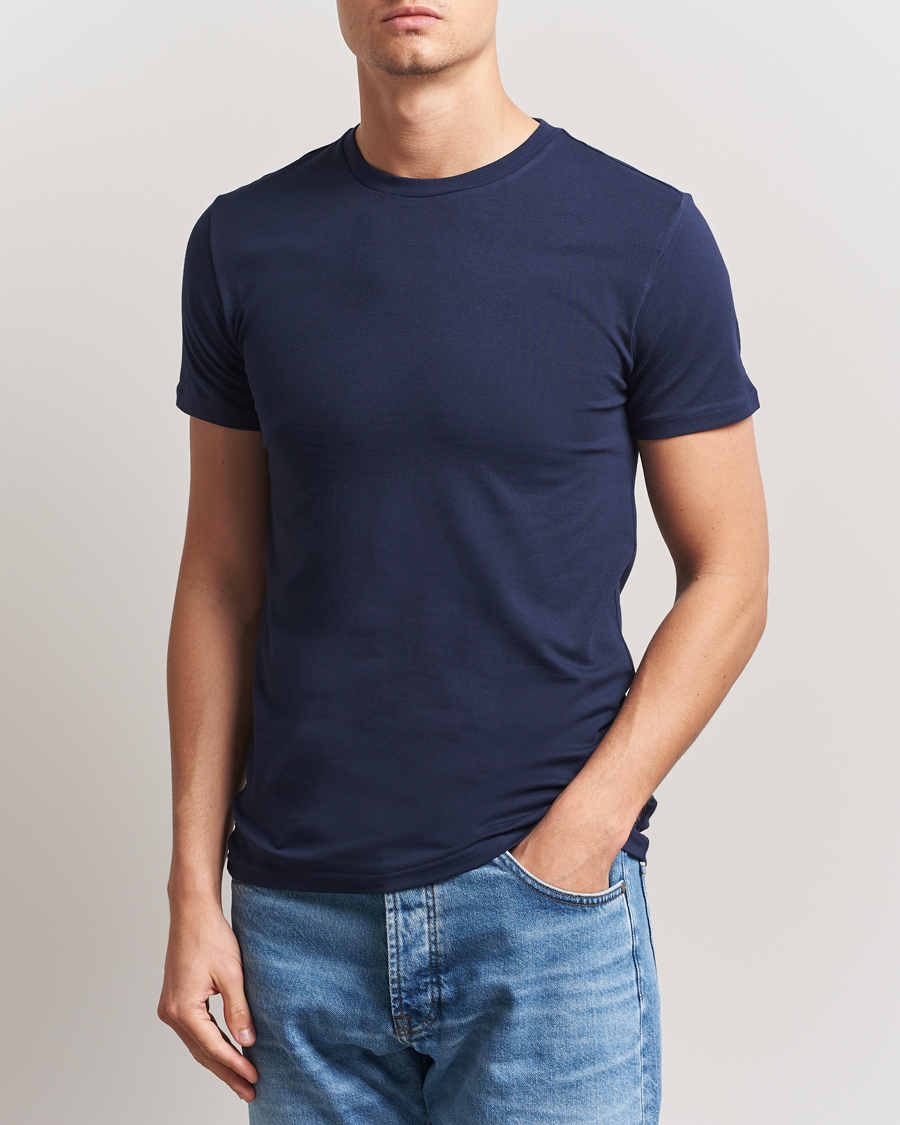 Men | T-Shirts | Polo Ralph Lauren | 2-Pack Cotton Stretch T-Shirt Cruise Navy