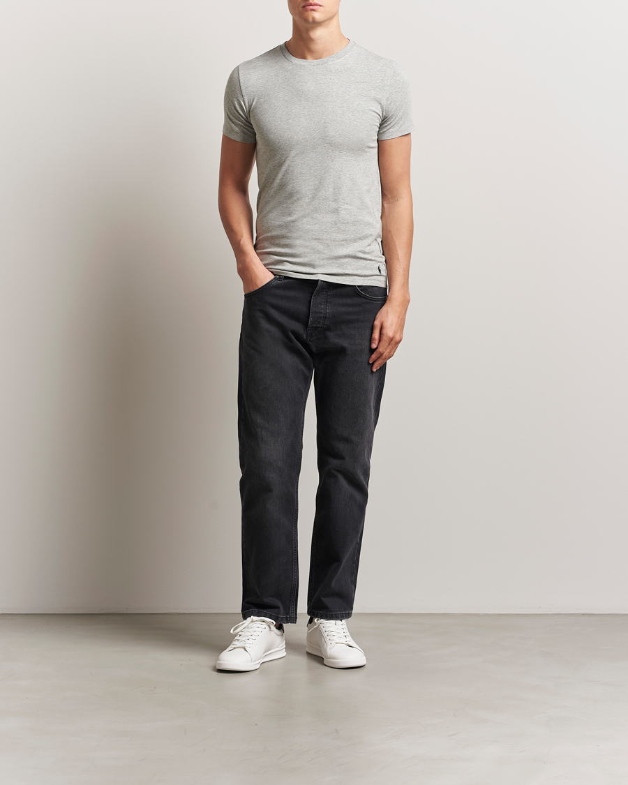 Men | T-Shirts | Polo Ralph Lauren | 2-Pack Cotton Stretch T-Shirt Andover Heather