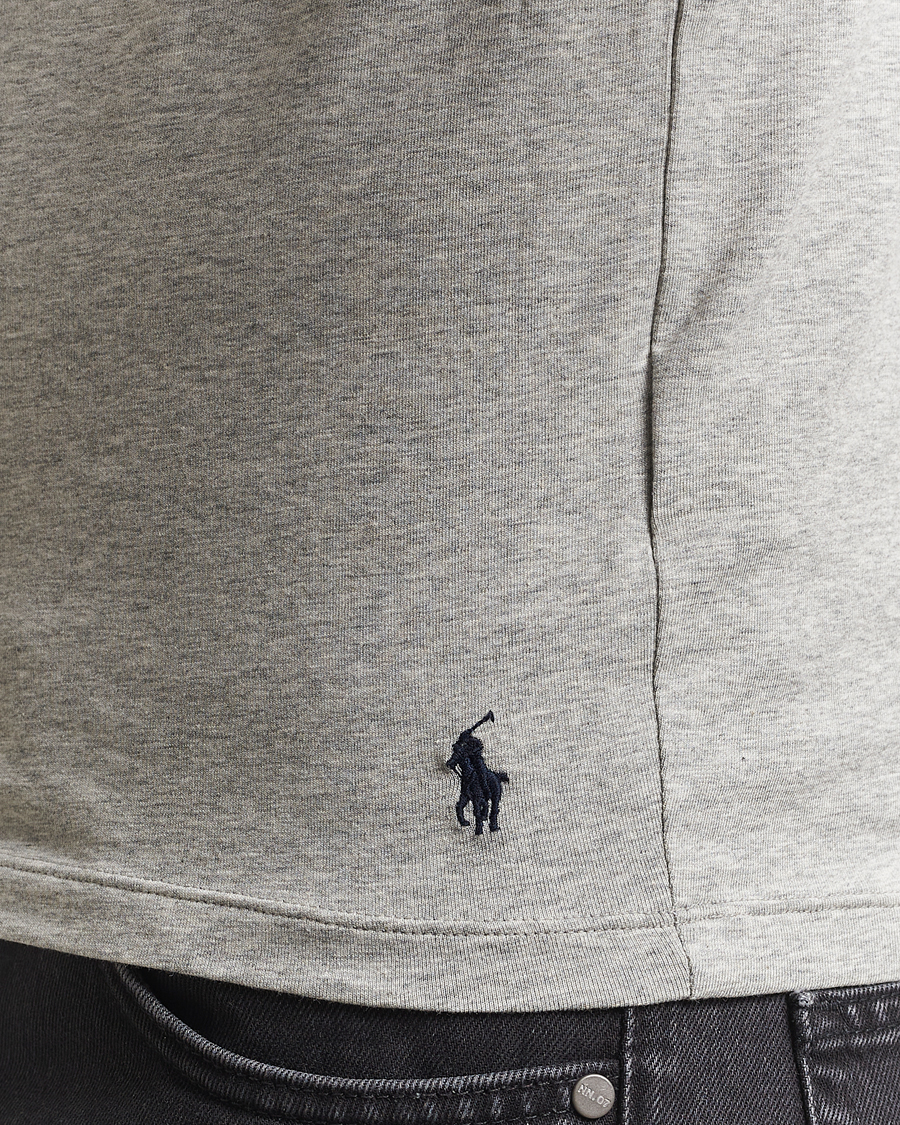 Men | T-Shirts | Polo Ralph Lauren | 2-Pack Cotton Stretch T-Shirt Andover Heather