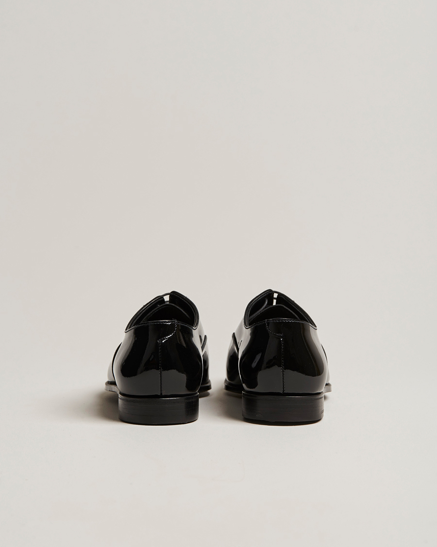 Men | Oxford Shoes | Crockett & Jones | Overton Oxfords Black Patent
