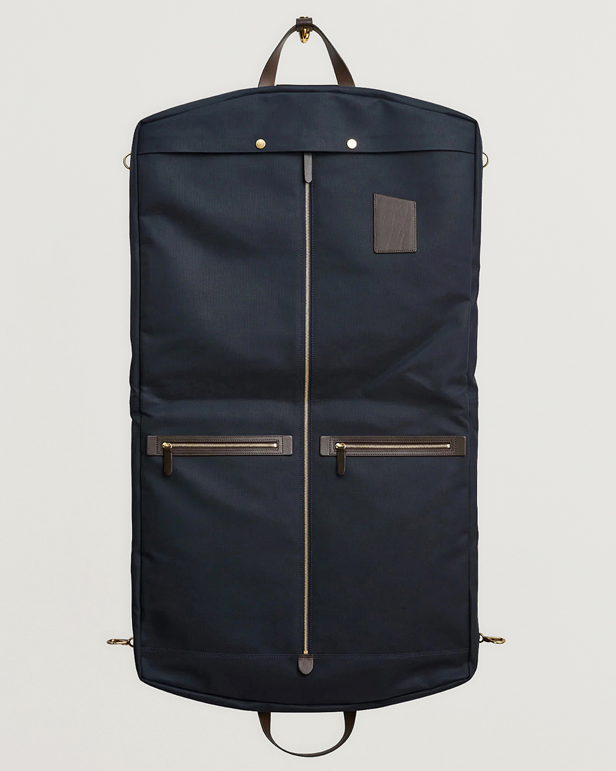 Men | Bags | Mismo | M/S Suit Carrier Navy/Dark Brown