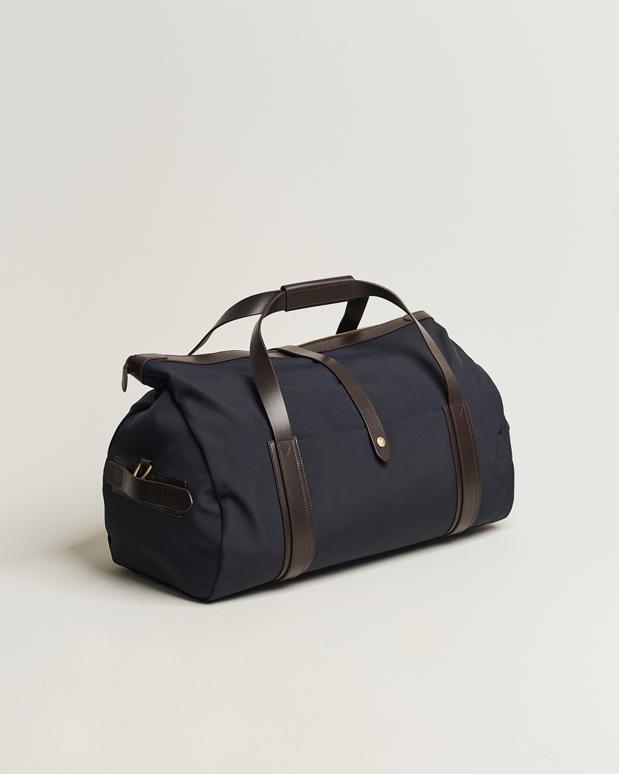 Men | Bags | Mismo | M/S Explorer Weekendbag Navy/Dark Brown