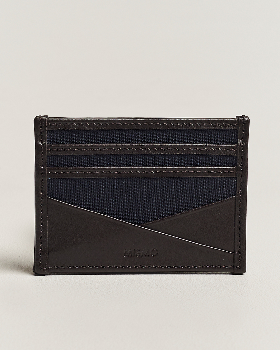 Men | Wallets | Mismo | MismoM/S CardholderNavy/Dark Brown