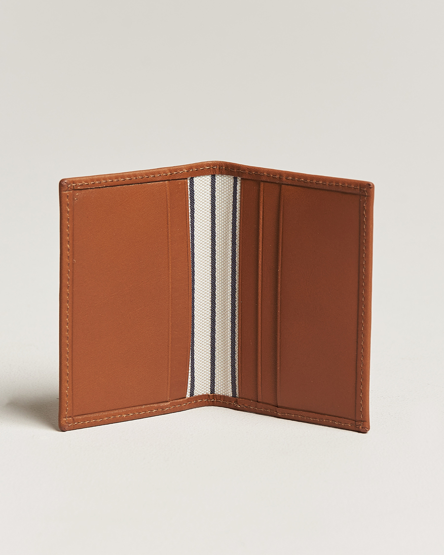 Men | Bi-fold & Zip Wallets | Mismo | Cards Leather Cardholder Tobac