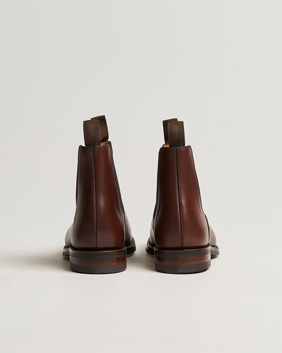 Men | Boots | Loake 1880 | Chatsworth Chelsea Boot Brown Waxy Leather