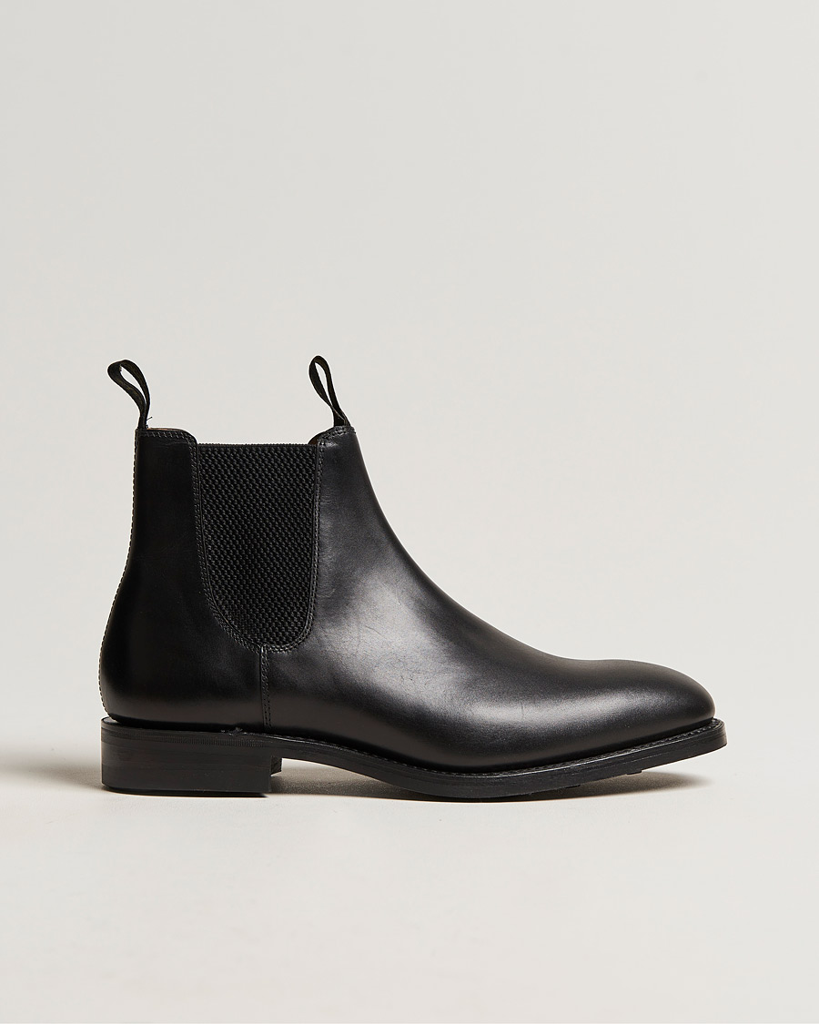Men | Boots | Loake 1880 | Chatsworth Chelsea Boot Black Calf