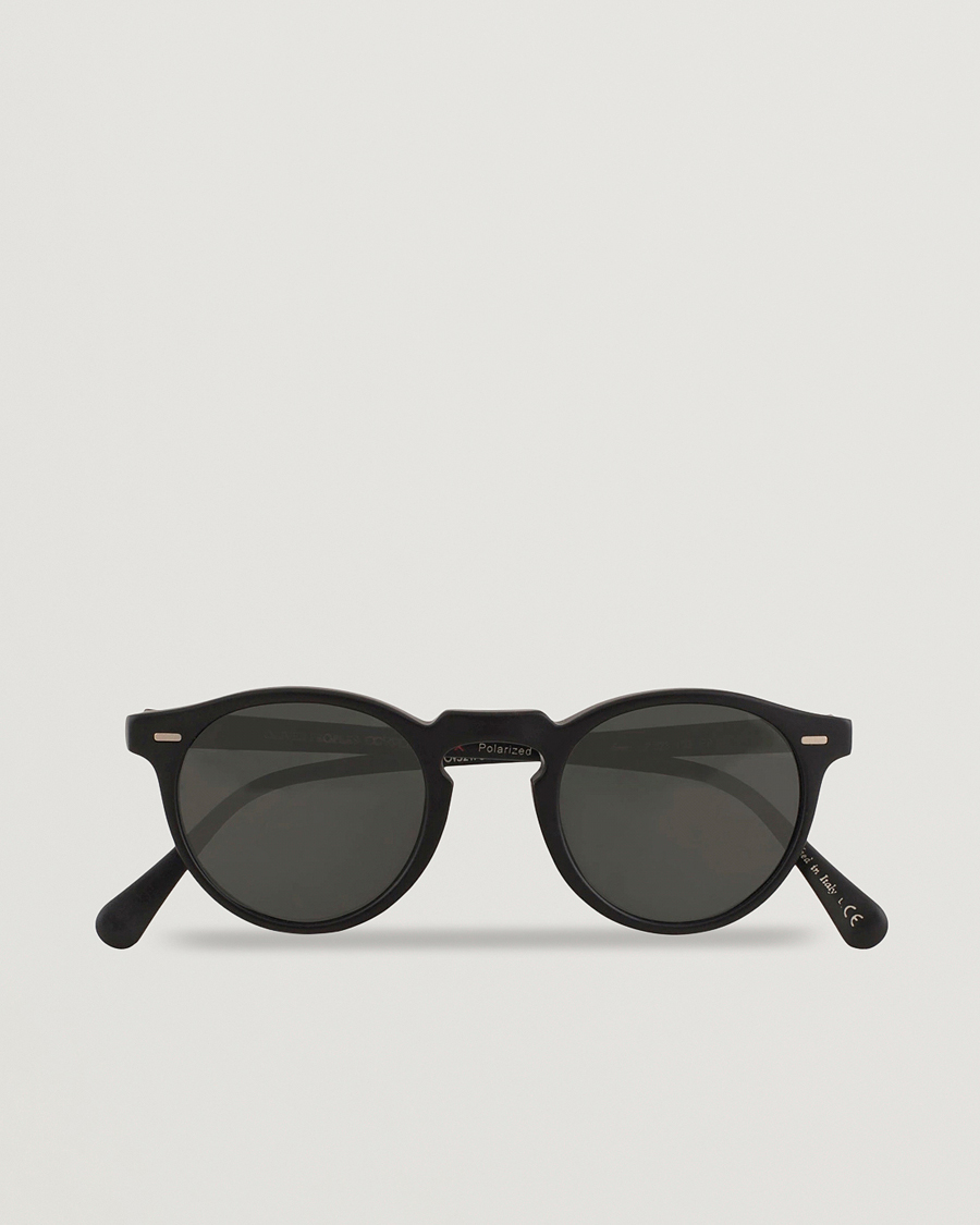 Men | Sunglasses | Oliver Peoples | Gregory Peck Sunglasses Black/Midnight