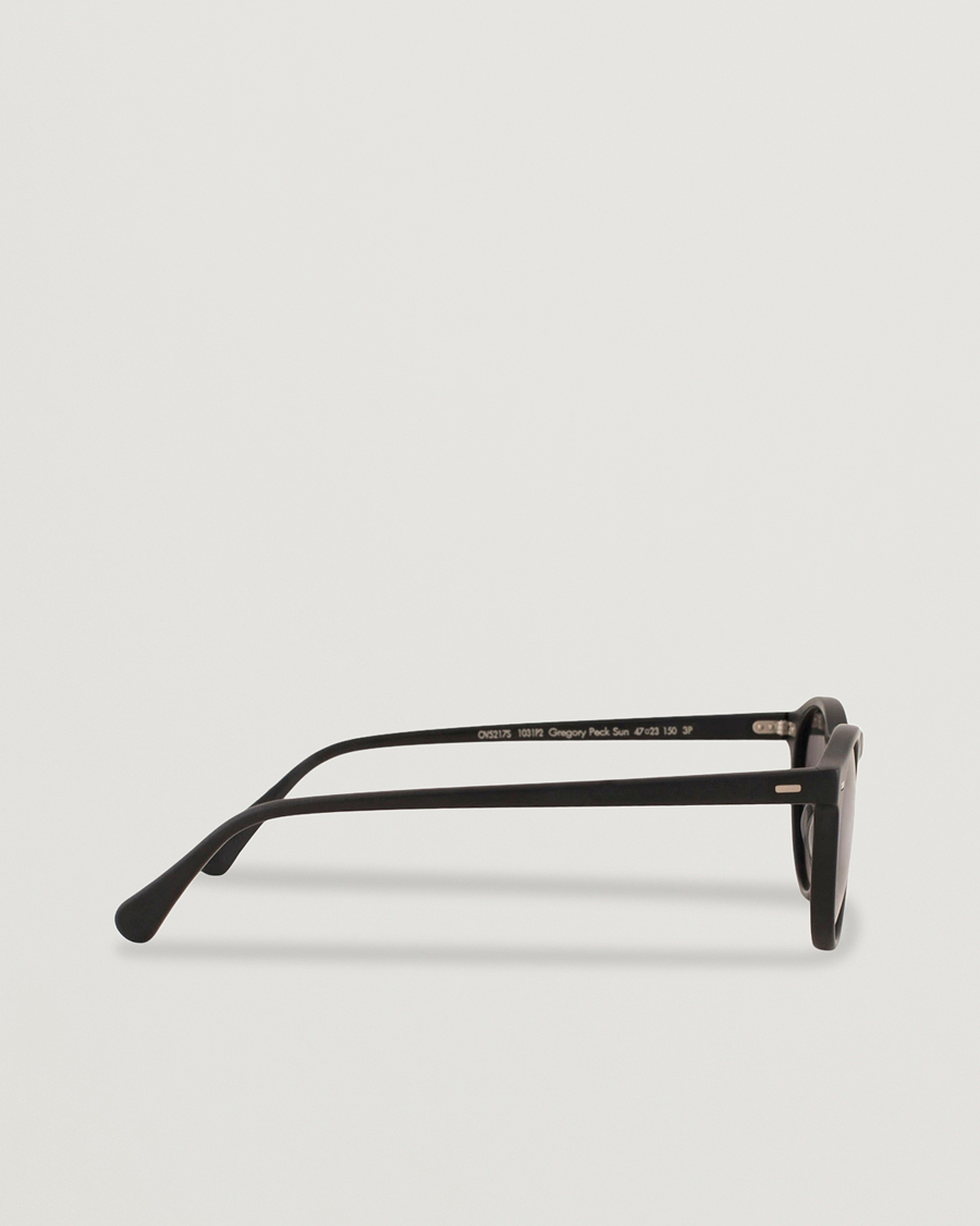 Men | Sunglasses | Oliver Peoples | Gregory Peck Sunglasses Black/Midnight