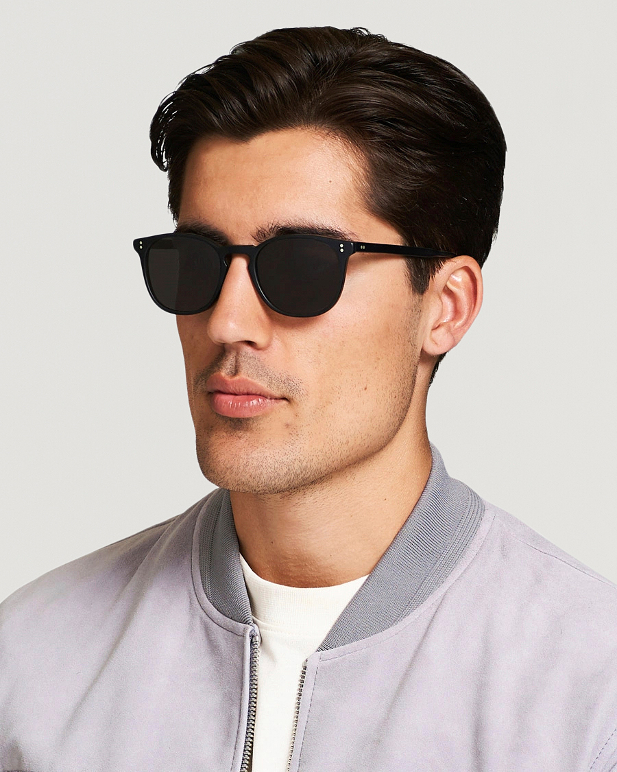 Men | D-frame Sunglasses | Oliver Peoples | Finley ESQ Sunglasses Matte Black/Moss Tortoise