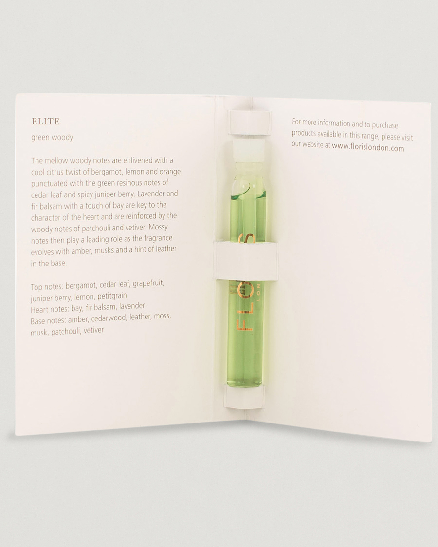 Men | Fragrances | | Floris London Elite Eau de Toilette 2ml Sample