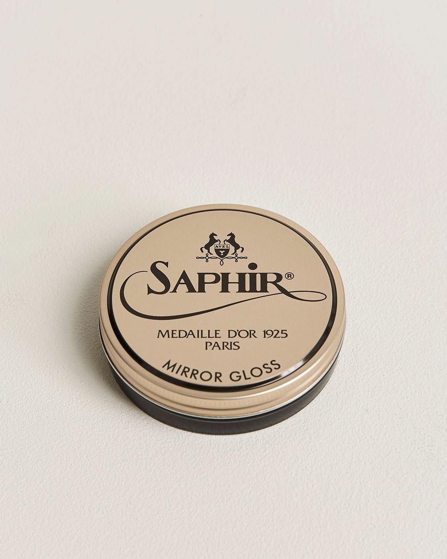 Men | Shoe Care | Saphir Medaille d'Or | Mirror Gloss 75ml Black