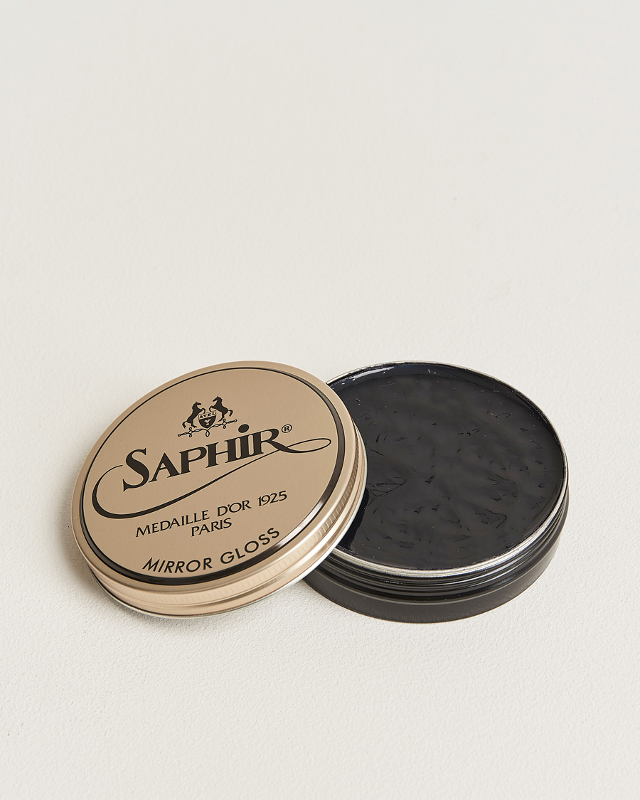 Men | Shoe Care Products | Saphir Medaille d\'Or | Mirror Gloss 75ml Black