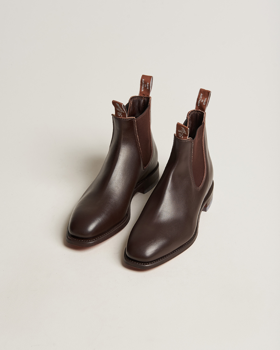 Men | Handmade Shoes | R.M.Williams | Craftsman G Boot Yearling  Chestnut