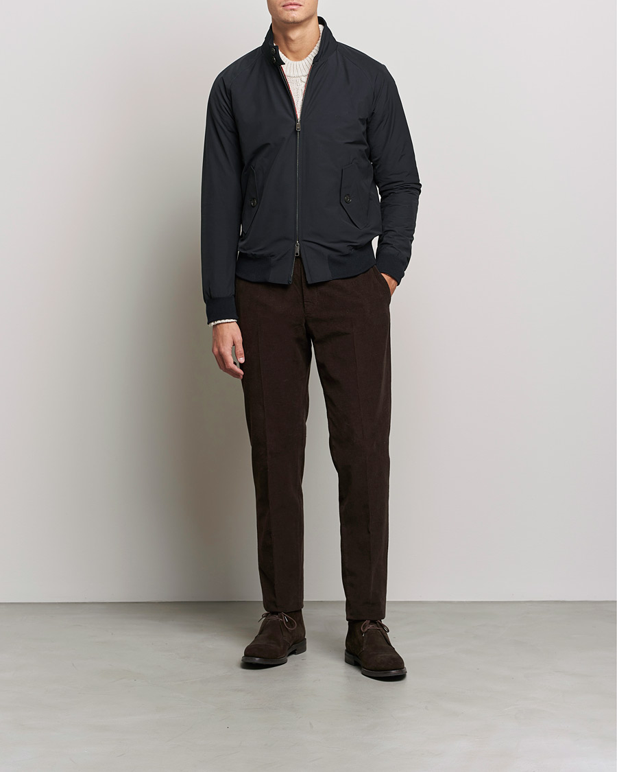 BARACUTA G9 Cotton-Blend Harrington Jacket for Men