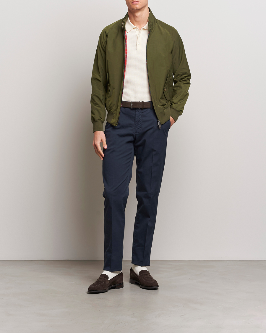 Men | Coats & Jackets | Baracuta | G9 Original Harrington Jacket Beech