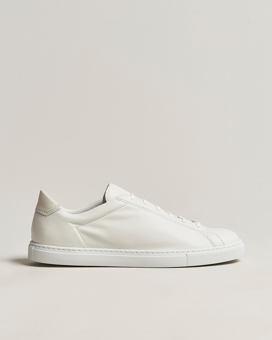 Men | Sneakers | CQP | Racquet Sneaker White Leather