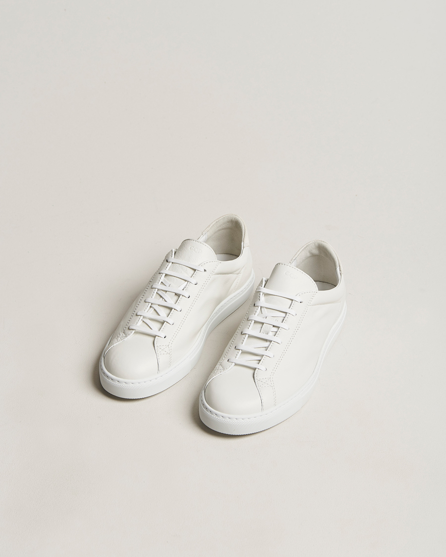 Men | Sneakers | CQP | Racquet Sneaker White Leather